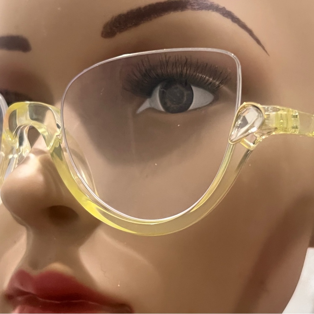 Vintage Handmade Lucite Women's Glasses/Paris